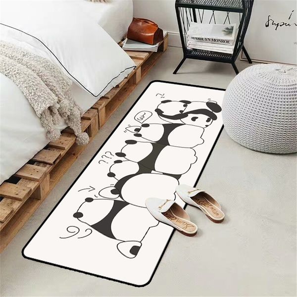 cartoon panada kids room carpet cute white animal printed bedside mat doormat non-slip kitchen floor mat
cartoon panada kids room carpet cute white animal printed bedside mat doormat non-slip kitchen floor mat