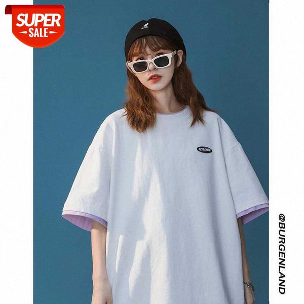 fake two-piece short-sleeved shirt female design sense niche korean style compassionate half-sleeved #4d7l, White
fake two-piece short-sleeved shirt female design sense niche korean style compassionate half-sleeved #4d7l, White