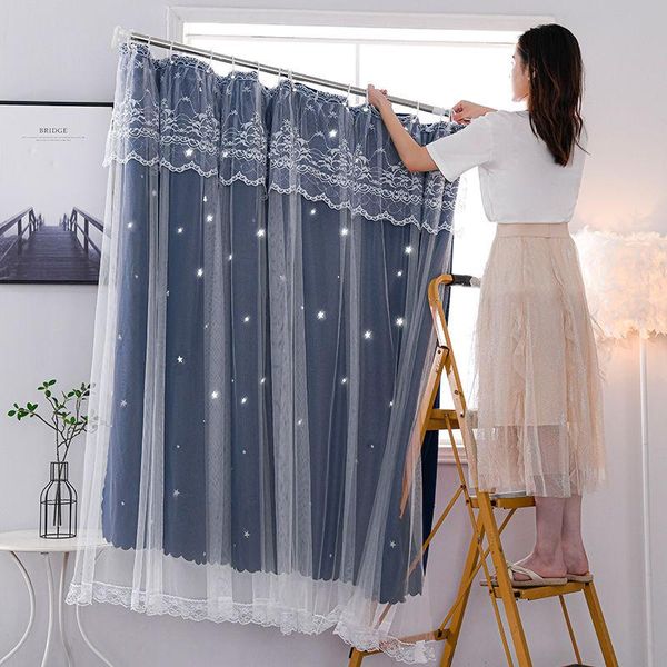 curtain & drapes 1pcs simple style punch full shading sun protection bedroom rental room bay window balcony short 2021 f8710
curtain & drapes 1pcs simple style punch full shading sun protection bedroom rental room bay window balcony short 2021 f8710
