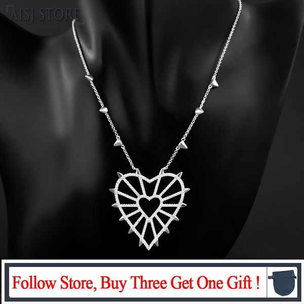 chains s925 sterling silver necklace for women rivet heart pendant sweater chain choker jewelry monaco
chains s925 sterling silver necklace for women rivet heart pendant sweater chain choker jewelry monaco