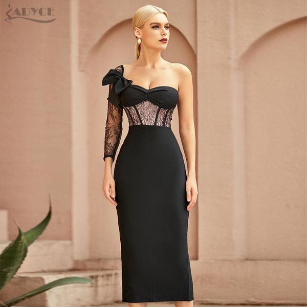 casual dresses adyce summer one shoulder black lace bodycon bandage dress women long sleeve elegant celebrity evening club party, Black;gray
casual dresses adyce summer one shoulder black lace bodycon bandage dress women long sleeve elegant celebrity evening club party, Black;gray