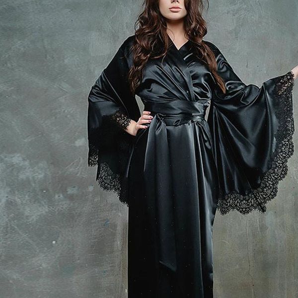lace silk nightdress kimono womens sleepwears bride bridesmaid bathrobe beach dress lingerie sleepwear robe, Black;red
lace silk nightdress kimono womens sleepwears bride bridesmaid bathrobe beach dress lingerie sleepwear robe, Black;red