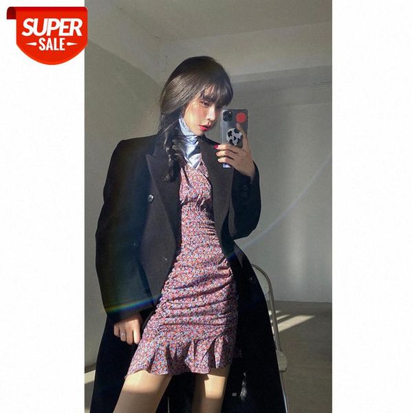 waist floral dress, women's style, self-cultivation, waist, temperament, thinner, base skirt, trendy #y55s, White;black
waist floral dress, women's style, self-cultivation, waist, temperament, thinner, base skirt, trendy #y55s, White;black