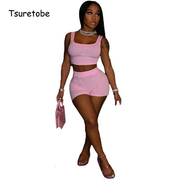 women's tracksuits tsuretobe skinny two pieces sets women sleeveless backless tank and high waist shorts 2021 summer casual solid color, Gray
women's tracksuits tsuretobe skinny two pieces sets women sleeveless backless tank and high waist shorts 2021 summer casual solid color, Gray