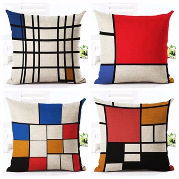 cushion/decorative pillow geometric style print cushion cover colorful plaid home decorative sofa throw case cojines decorativos para almofa
cushion/decorative pillow geometric style print cushion cover colorful plaid home decorative sofa throw case cojines decorativos para almofa