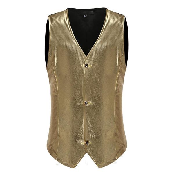 men's vests fashion paisley vest men wedding groom slim fit sleeveless waistcoat shiny metallic punk rock medieval steampunk gilet homm, Black;white
men's vests fashion paisley vest men wedding groom slim fit sleeveless waistcoat shiny metallic punk rock medieval steampunk gilet homm, Black;white