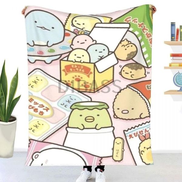 blankets sumikko gurashi 50 throw blanket 3d printed flannel