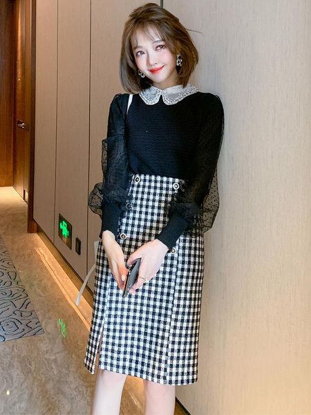 women's tracksuits splicing yarn net wave point set auger doll led lantern sleeve cultivate one's morality knitting coat winter hi, Gray
women's tracksuits splicing yarn net wave point set auger doll led lantern sleeve cultivate one's morality knitting coat winter hi, Gray