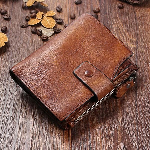 wallets luxury designer vintage men's wallet handmade 100% genuine leather holders men purse card passcard pocket, Red;black
wallets luxury designer vintage men's wallet handmade 100% genuine leather holders men purse card passcard pocket, Red;black