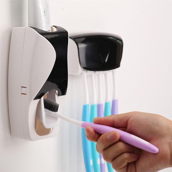 bathroom storage & organization liyimeng creative automatic plastic lazy toothpaste dispenser 5 toothbrush holder organizer shelves bathing1
bathroom storage & organization liyimeng creative automatic plastic lazy toothpaste dispenser 5 toothbrush holder organizer shelves bathing1
