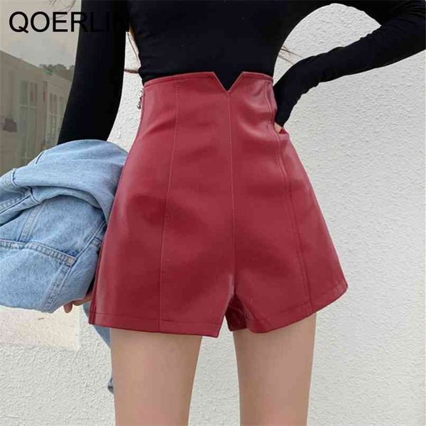 pu leather skirts women summer fashion high waist slim side zipper fly wide leg straight shorts girls black s- 210601, White;black
pu leather skirts women summer fashion high waist slim side zipper fly wide leg straight shorts girls black s- 210601, White;black