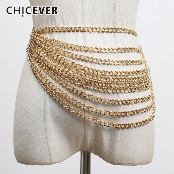 belts chicever gold metal chain belt for women patchwork solid minimalist oversize females fashion accessories 2021 style, Black;brown
belts chicever gold metal chain belt for women patchwork solid minimalist oversize females fashion accessories 2021 style, Black;brown
