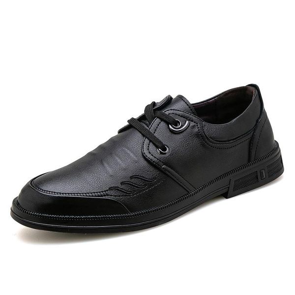 dress shoes 2021 real leather men's casual flats formal nonslip slip on black mens loafers breathable male footwear
dress shoes 2021 real leather men's casual flats formal nonslip slip on black mens loafers breathable male footwear