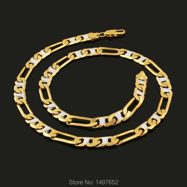 chains adixyn 6mm mens chain smooth cut figaro gold filled necklace wholesale jewelry, Silver
chains adixyn 6mm mens chain smooth cut figaro gold filled necklace wholesale jewelry, Silver