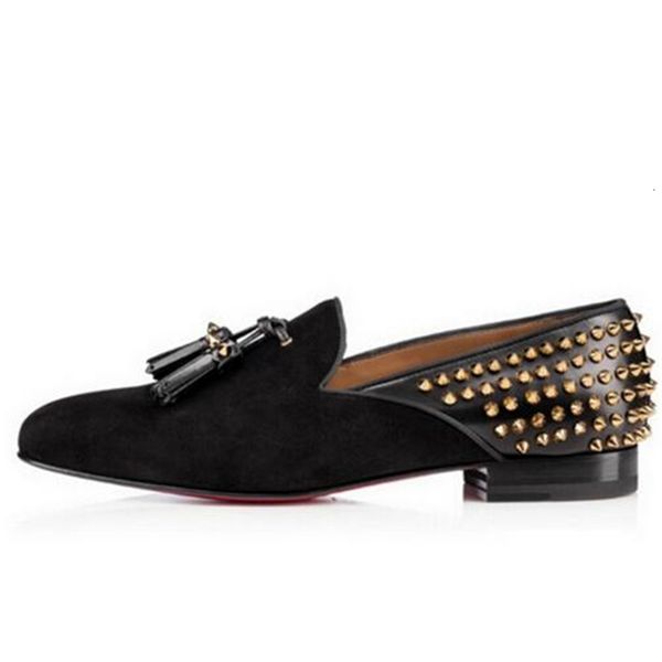 warm fashion men's rivets screw jailhouse suede male apartments uarache women's shoes, Black
warm fashion men's rivets screw jailhouse suede male apartments uarache women's shoes, Black