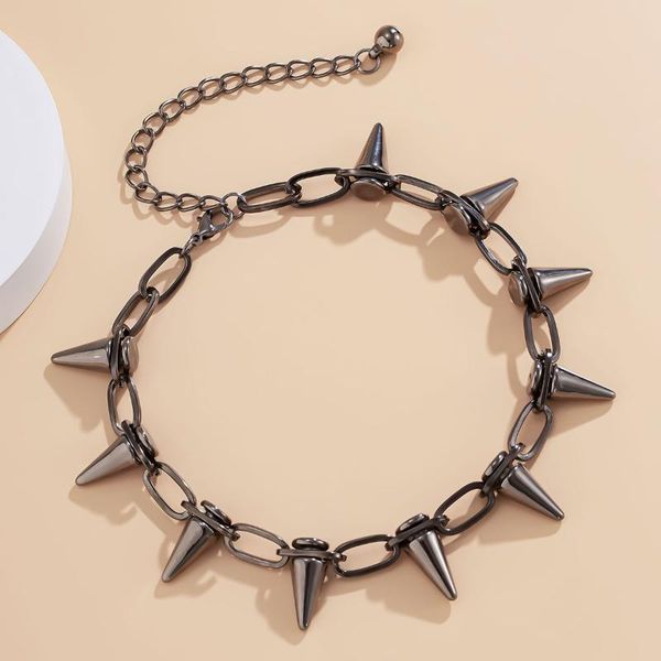 chokers ywshk 2021 rivets punk goth handmade ccb material choker necklace spike rivet rock gothic wholesale, Golden;silver
chokers ywshk 2021 rivets punk goth handmade ccb material choker necklace spike rivet rock gothic wholesale, Golden;silver
