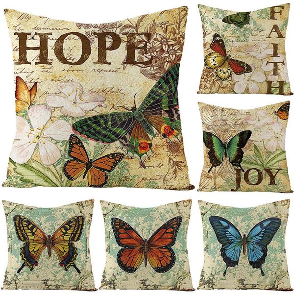 cushion/decorative pillow cushion cover 45*45 vintage butterfly printed covers sofa cushions cases cotton linen pillowcase home decor 0376
cushion/decorative pillow cushion cover 45*45 vintage butterfly printed covers sofa cushions cases cotton linen pillowcase home decor 0376