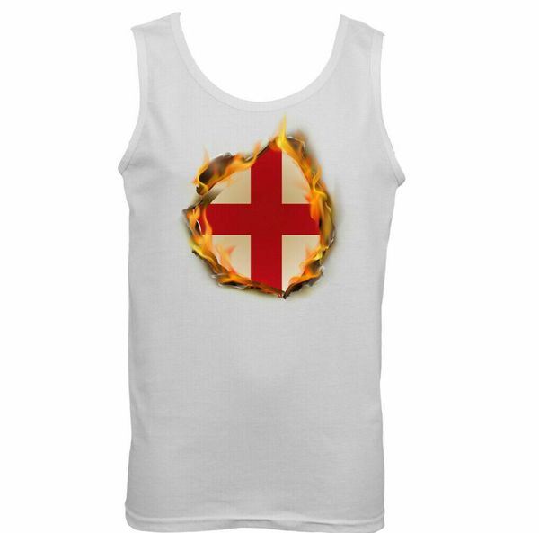 england flag flames mens english waistcoat st georges day rugby football top, White;black
england flag flames mens english waistcoat st georges day rugby football top, White;black
