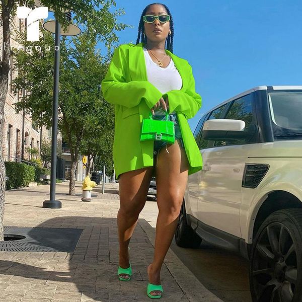 women's suits & blazers 2021 candy colors women suit loose solid color spring and autumn mid-length casual lapel long sleeve, White;black
women's suits & blazers 2021 candy colors women suit loose solid color spring and autumn mid-length casual lapel long sleeve, White;black