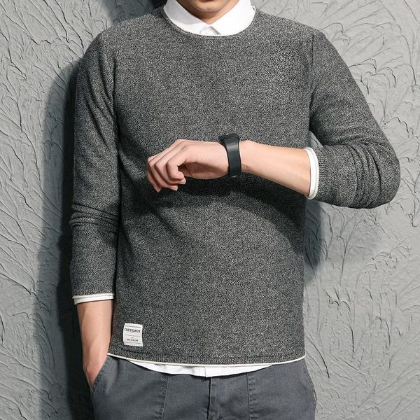 men's sweaters fashion brand solid color oneck japanese knitted jumper men pullover sweater autum trendy casual clothes, White;black
men's sweaters fashion brand solid color oneck japanese knitted jumper men pullover sweater autum trendy casual clothes, White;black
