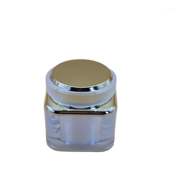 storage bottles & jars 30g square shape acrylic gold/silver jar bottle essence day night cream serum moisturizer foundation skin care cosmet
storage bottles & jars 30g square shape acrylic gold/silver jar bottle essence day night cream serum moisturizer foundation skin care cosmet