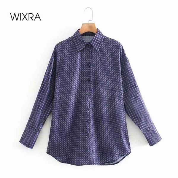 wixra shirts and blouses long sleeve spring new fashion ladies floral print chic style for women 210419, Black;brown
wixra shirts and blouses long sleeve spring new fashion ladies floral print chic style for women 210419, Black;brown