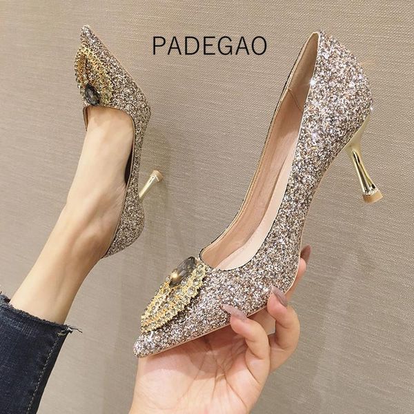 dress shoes 2021 women silver high-heeled fashion crystal bling casyal party women's, Black
dress shoes 2021 women silver high-heeled fashion crystal bling casyal party women's, Black