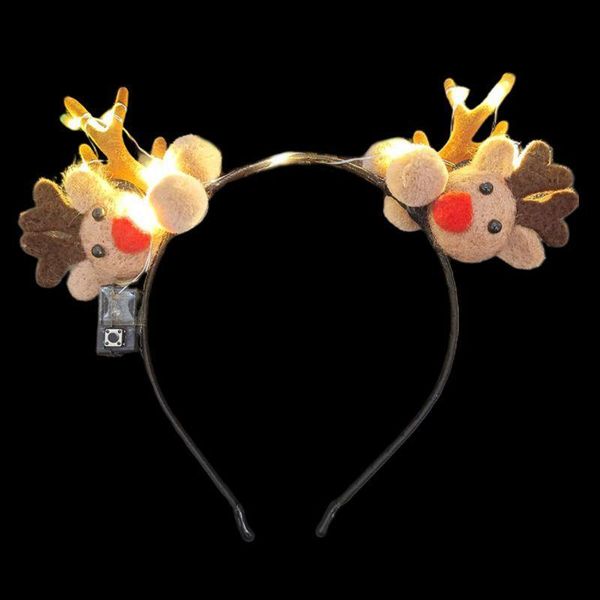 reindeer antlers headband pinecone berry flower crown hair hoop wedding bridal fairy wreath festival headdress clips & barrettes, Golden;silver
reindeer antlers headband pinecone berry flower crown hair hoop wedding bridal fairy wreath festival headdress clips & barrettes, Golden;silver
