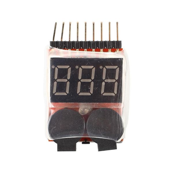 alarm systems 1s-8s lipo battery low voltage tester test voltmetre monitor buzzer indicator
alarm systems 1s-8s lipo battery low voltage tester test voltmetre monitor buzzer indicator