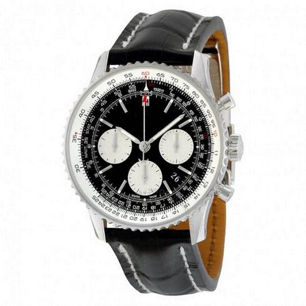 men watch navitimer 1 1884 46mm automatic machinery self-wind sweeping movement small dial working with buttons leather watches, Slivery;brown
men watch navitimer 1 1884 46mm automatic machinery self-wind sweeping movement small dial working with buttons leather watches, Slivery;brown