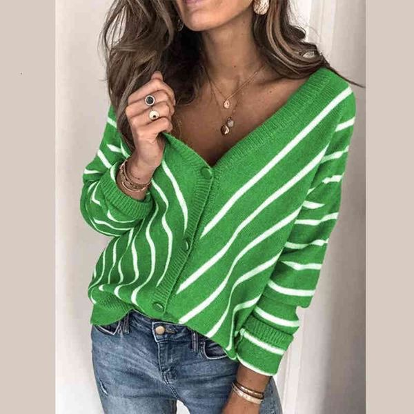 sweater casual striped v-neck cardigans sweater elegant long sleeve autumn cardigan crop fashion knitted women, White;black
sweater casual striped v-neck cardigans sweater elegant long sleeve autumn cardigan crop fashion knitted women, White;black