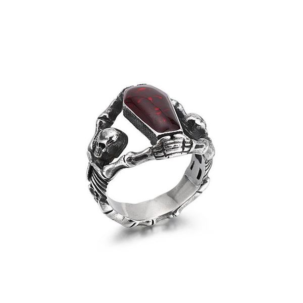 cluster rings vintage gothic stainless steel jewelry punk wind vampire coffin ring titanium epoxy men's, Golden;silver
cluster rings vintage gothic stainless steel jewelry punk wind vampire coffin ring titanium epoxy men's, Golden;silver