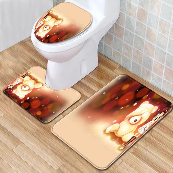 carpets printed animal bathroom mat 3pcs set soft bath carpet flannel shower room floor mats toilet rug home entrance pad
carpets printed animal bathroom mat 3pcs set soft bath carpet flannel shower room floor mats toilet rug home entrance pad