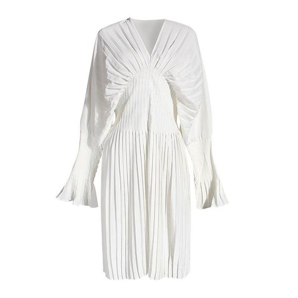 casual dresses women white pleated split long blouse v-collar sleeve loose fit shirt fashion spring summer dress, Black;gray
casual dresses women white pleated split long blouse v-collar sleeve loose fit shirt fashion spring summer dress, Black;gray
