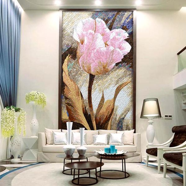 wallpapers custom art mural pink tulip flower glimmer ice jade crystal glass mosaic tile artwork wall modern home decoration painting
wallpapers custom art mural pink tulip flower glimmer ice jade crystal glass mosaic tile artwork wall modern home decoration painting