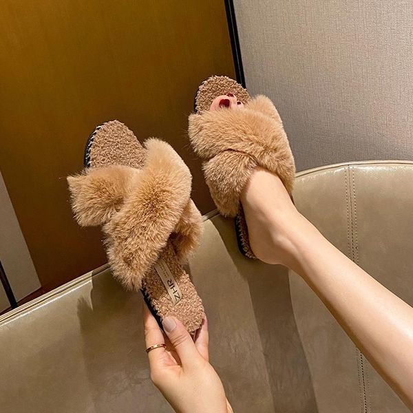 winter women house slippers faux fur shoes woman slip on flats female slides cozy home furry, Black
winter women house slippers faux fur shoes woman slip on flats female slides cozy home furry, Black