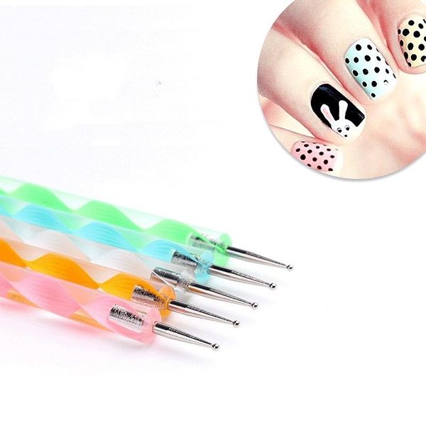 nail art kits 5pcs dotting pens double head point drill tools dot marbleizing painting drawing polish crystal handle tool
nail art kits 5pcs dotting pens double head point drill tools dot marbleizing painting drawing polish crystal handle tool