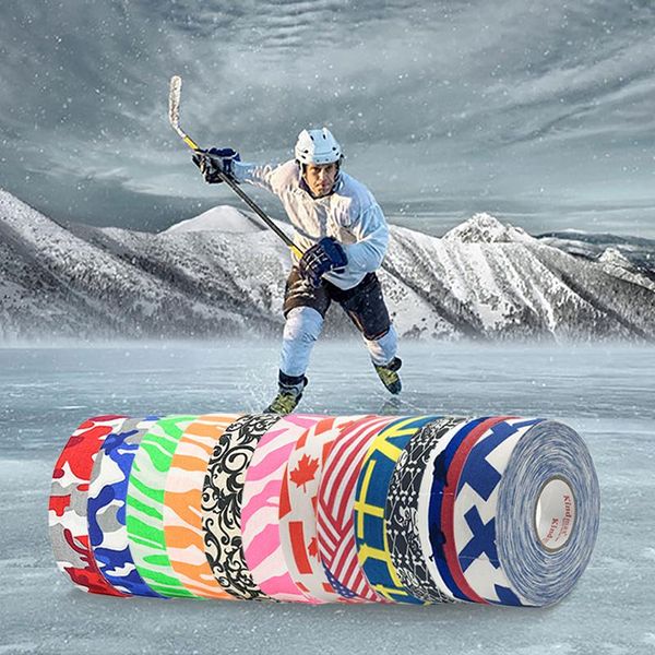 1pc multicolor anti-skid ice hockey rod tape printed badminton pole bandages sports supplies sweatband, Yellow;black
1pc multicolor anti-skid ice hockey rod tape printed badminton pole bandages sports supplies sweatband, Yellow;black