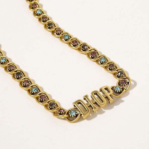 special offer 2021 luxury designer jewelry 2021 new letter alloy color diamond necklace female clavicle chain neck, Silver
special offer 2021 luxury designer jewelry 2021 new letter alloy color diamond necklace female clavicle chain neck, Silver