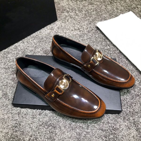 2022 men's fashion business oxfords groom wedding party dress shoes brand designer genuine leather casual loafers size 38-45, Black
2022 men's fashion business oxfords groom wedding party dress shoes brand designer genuine leather casual loafers size 38-45, Black
