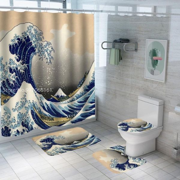 shower curtains classic sea wave pattern bathroom set home decor bath kitchen mat toilet lid cover rug carpet 4 piece
shower curtains classic sea wave pattern bathroom set home decor bath kitchen mat toilet lid cover rug carpet 4 piece