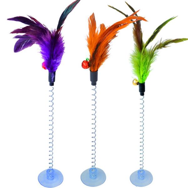 cat toys funny toy elastic false feather catcher teaser stick with spring sucker cup kitten pet interactive playing training supply
cat toys funny toy elastic false feather catcher teaser stick with spring sucker cup kitten pet interactive playing training supply