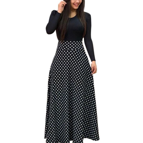 casual dresses ly women floral print dress long sleeves round neck patchwork high waist slim fit vk-ing, Black;gray
casual dresses ly women floral print dress long sleeves round neck patchwork high waist slim fit vk-ing, Black;gray