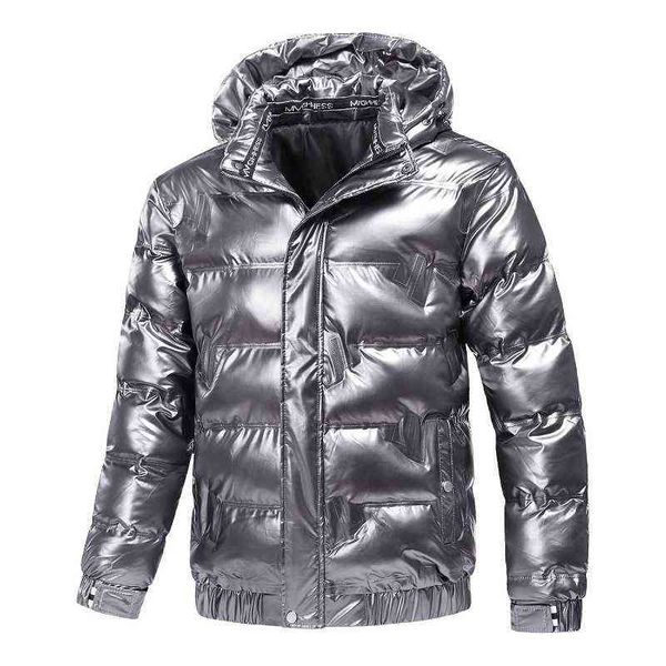 2020 new arrival men's parkas jacket fashion hooded collar windbreaker coat men bright thick warm outwear men clothing m-4xl y1103, Black
2020 new arrival men's parkas jacket fashion hooded collar windbreaker coat men bright thick warm outwear men clothing m-4xl y1103, Black