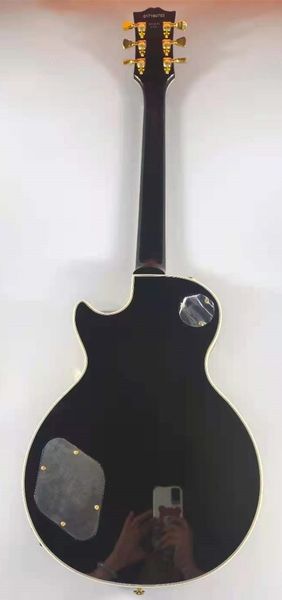 electric guitar, black, mahogany body, rosewood fingerboard,
electric guitar, black, mahogany body, rosewood fingerboard,