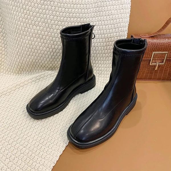 boots thick-soled women 2021 net red wild thin british style show feet small fashion autumn and winter, Black
boots thick-soled women 2021 net red wild thin british style show feet small fashion autumn and winter, Black