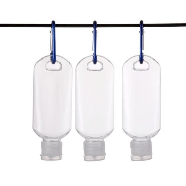 metal hook 60ml clear hand sanitizer bottles pet plastic flip cap bottle for disinfectant gel g15
metal hook 60ml clear hand sanitizer bottles pet plastic flip cap bottle for disinfectant gel g15