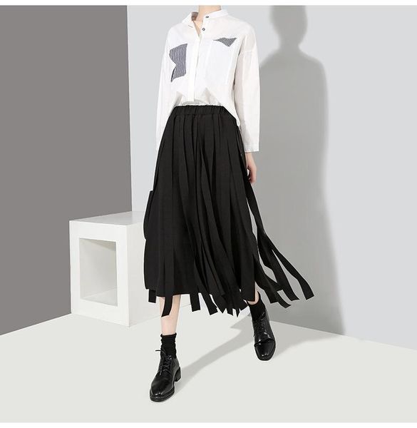 skirts u-swea rurban casual women's fashion streamers high waist mid-length skirt a-line womens, Black
skirts u-swea rurban casual women's fashion streamers high waist mid-length skirt a-line womens, Black