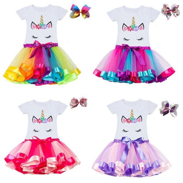 children clothing sets for baby girls summer 2019 new fashion unicorn kid clothes girl tees princess birthday sets clothes 70 y2, Red;yellow
children clothing sets for baby girls summer 2019 new fashion unicorn kid clothes girl tees princess birthday sets clothes 70 y2, Red;yellow