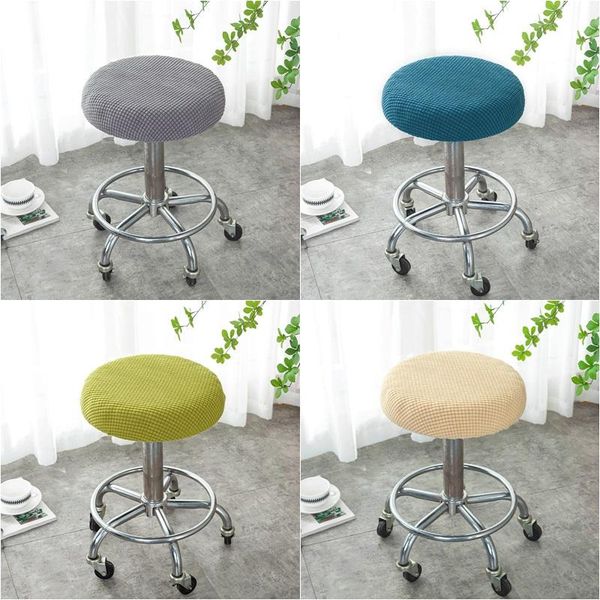 polar fleece bar stool cover round chair for office elastic seat solid color dust proof protector covers
polar fleece bar stool cover round chair for office elastic seat solid color dust proof protector covers